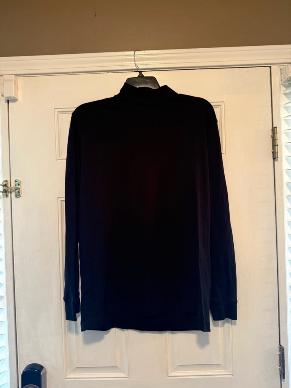 Lands' End Men's Black Turtleneck